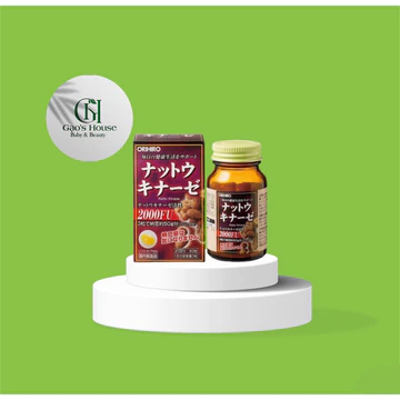 Viên uống Orihiro cho người huyết áp cao, hỗ trợ bảo vệ sức khỏe người già phòng tai biến trong mùa đông, natto Nhật