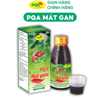 Siro PQA Mát Gan - Dùng Cho Người Suy Giảm Chức Năng Gan, Xơ Gan, Men Gan Cao, Viêm Gan. Hộp 125ml