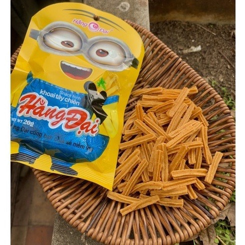 Snack Hình Khoai Tây Chiên Giòn Hằng Đại Gói 25g - Đồ Ăn Vặt Cổng Trường Hot