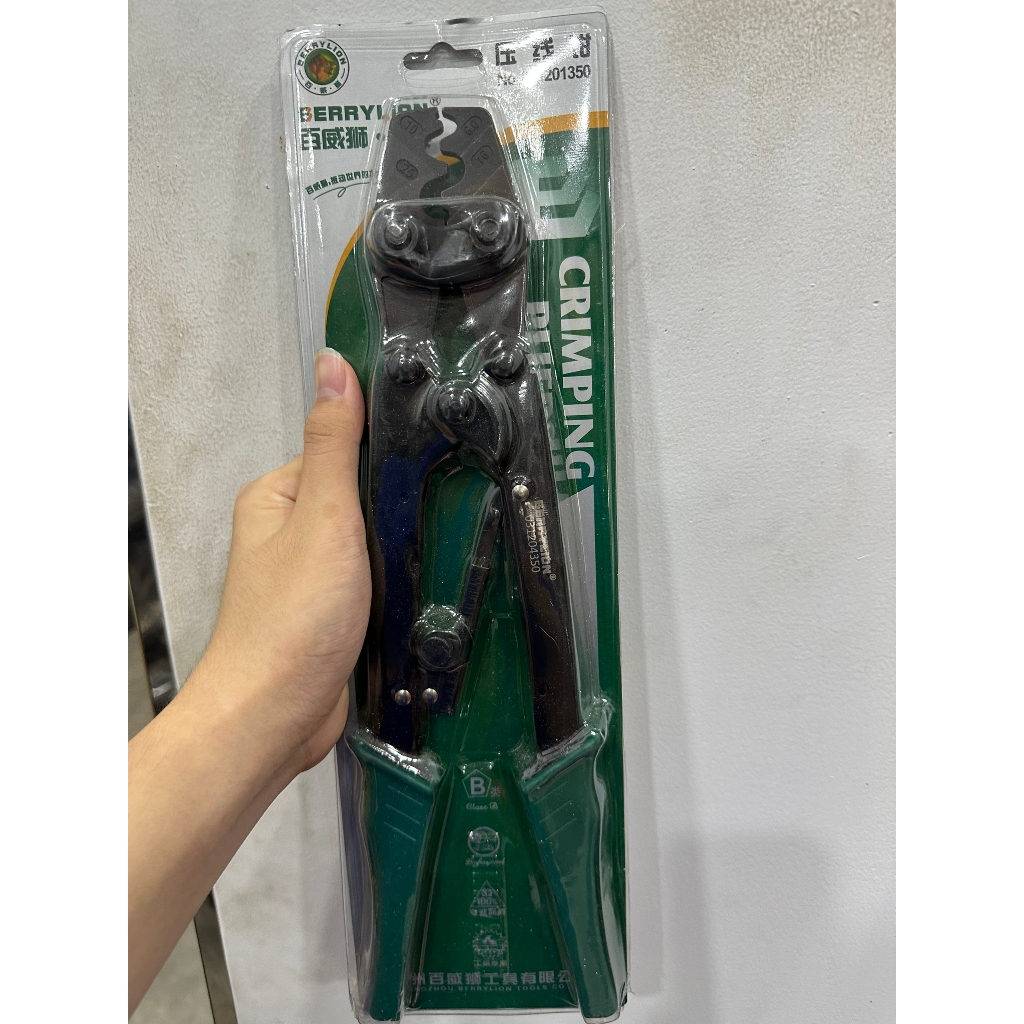Kềm bấm cos | Kìm ép cos hay kiềm bấm đầu cos dây diện đa năng Berrylion, Kềm bấm dây điện 3 in 1