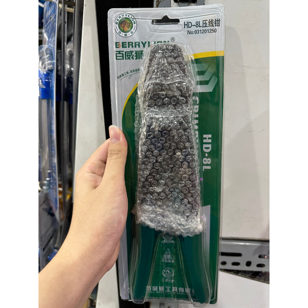 Kềm bấm cos | Kìm ép cos hay kiềm bấm đầu cos dây diện đa năng Berrylion, Kềm bấm dây điện 3 in 1