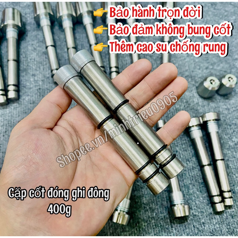 Gù Inox nặng 1KG - Gù + Cốt đóng ghi đông chống rung tay lái | Shopee ...