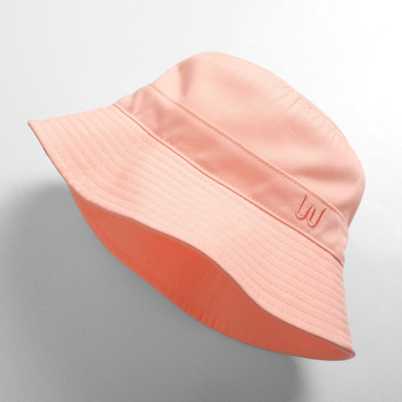 mũ Nón buckets Unisex chất liệu vải Kaki thêu logo Meowish ,nón lưỡi trai Hàn Quốc