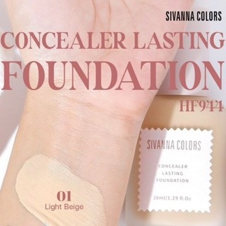 Kem nền che khuyết điểm Sivanna Colors Lasting Foundation