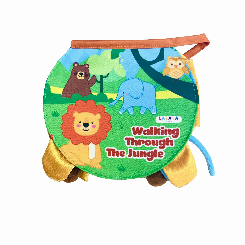 Ảnh Sách Vải Lật Mở Sột Soạt Đa Tương Tác Cho Bé từ 0 Tháng Tuổi - Lalala Baby 2
