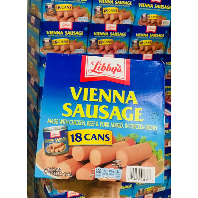 Xúc Xích Đóng Hộp Libbys Vienna Sausage 130g (date 2025) Shopee Việt Nam