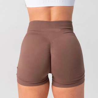 Quần Short Nữ Tập Gym Mitao Chun Mông - Vải Dệt Kim Cao Cấp Co Giãn, Nâng Mông Tôn Dáng