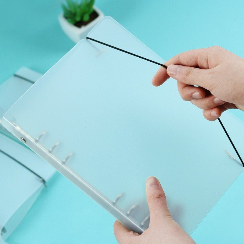 Binder File Sổ Còng Bìa Dẻo Và Cứng Kích Cỡ A5-B5-A6-A7 - Có Bán Thêm Giấy Refill 80 trang