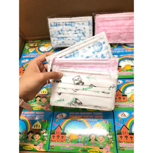 1 HỘP 10cái Khẩu trang Y Tế 4 lớp NAM ANH cho bé 5-12t