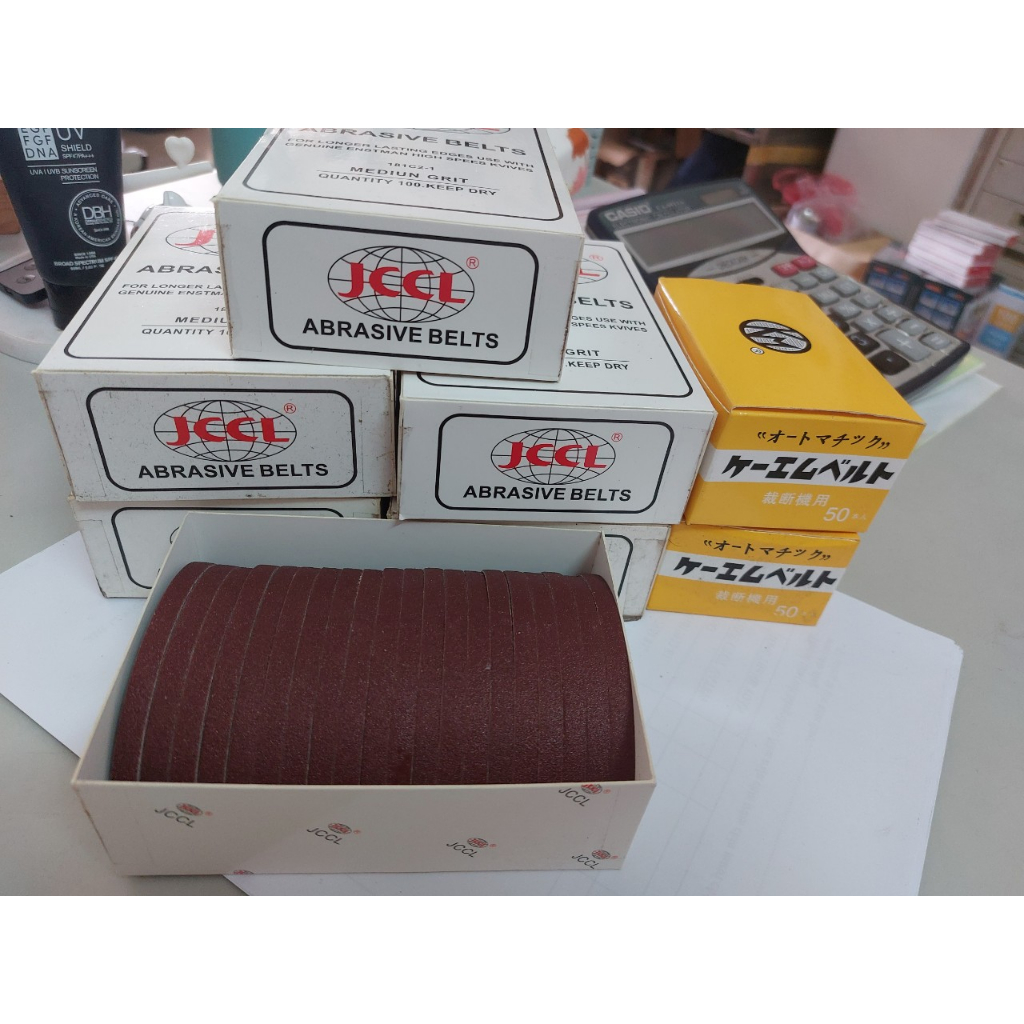 Dây Mài Máy Cắt Vải Đứng JCCL - Nhám Mài 5in, 7in, 8in, 10in, 12in - Phụ Kiện Chính Hãng