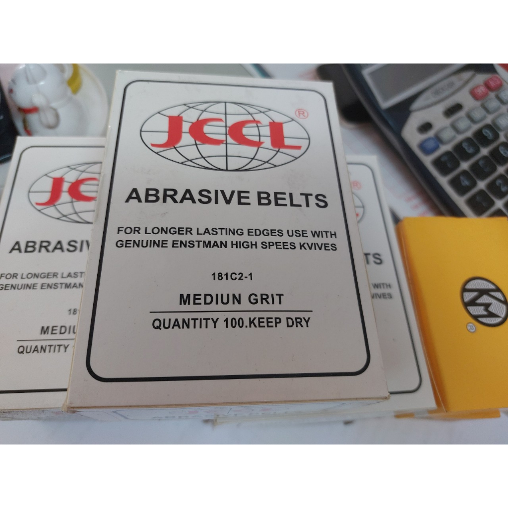 Dây Mài Máy Cắt Vải Đứng JCCL - Nhám Mài 5in, 7in, 8in, 10in, 12in - Phụ Kiện Chính Hãng