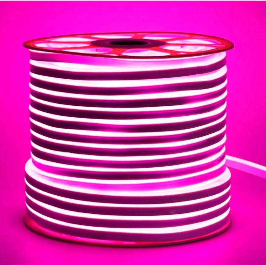 COMBO 5 MÉT ,10 MÉT DÂY ĐÈN LED NEON 8x16mm 220V LOẠI 1 MẶT SANG CÓ SẴN ...