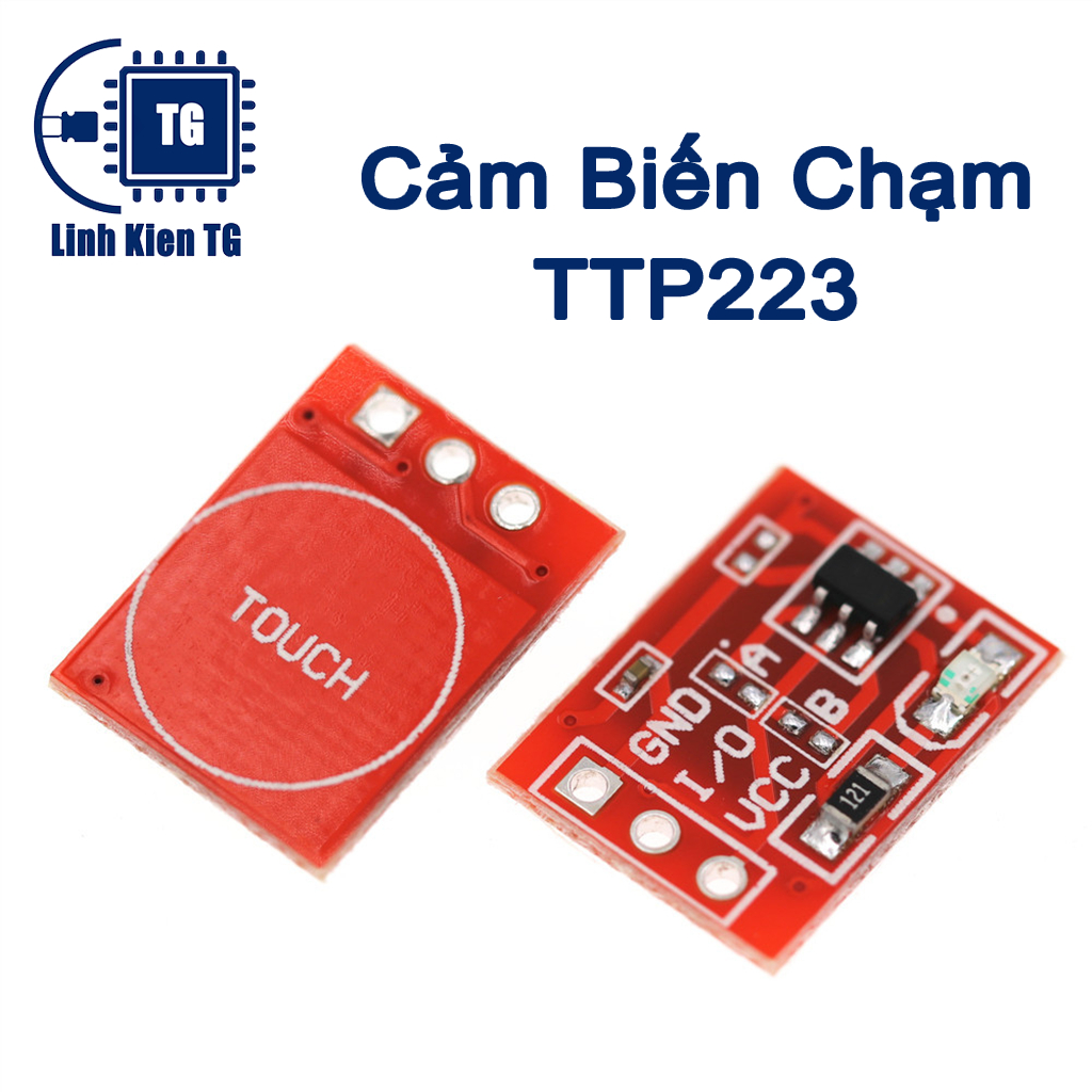 Module Nút Cảm Biến Chạm TTP223 - Touch sensor ( Giá sỉ- lẻ) | Shopee ...