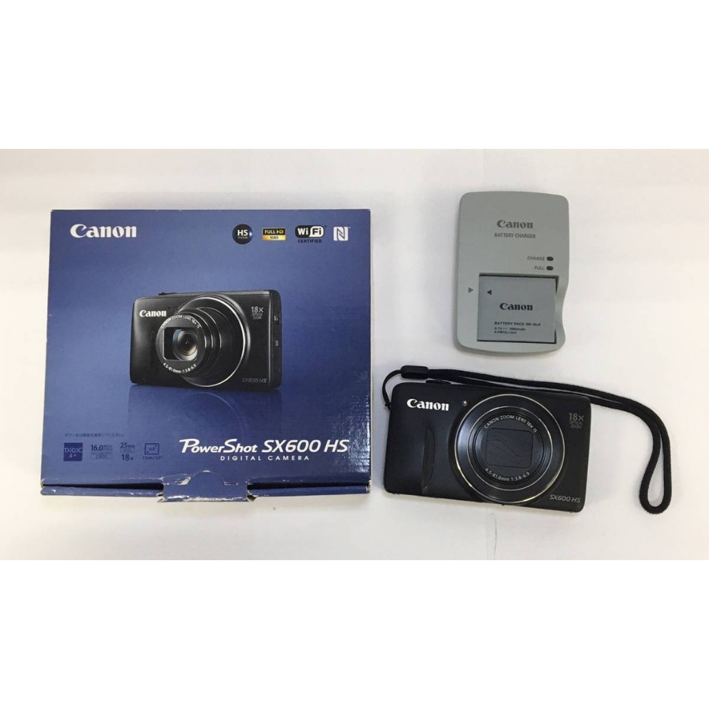 Máy ảnh Canon PowerShot SX600 HS (Made in Japan ) 16 Megapixel Wifi