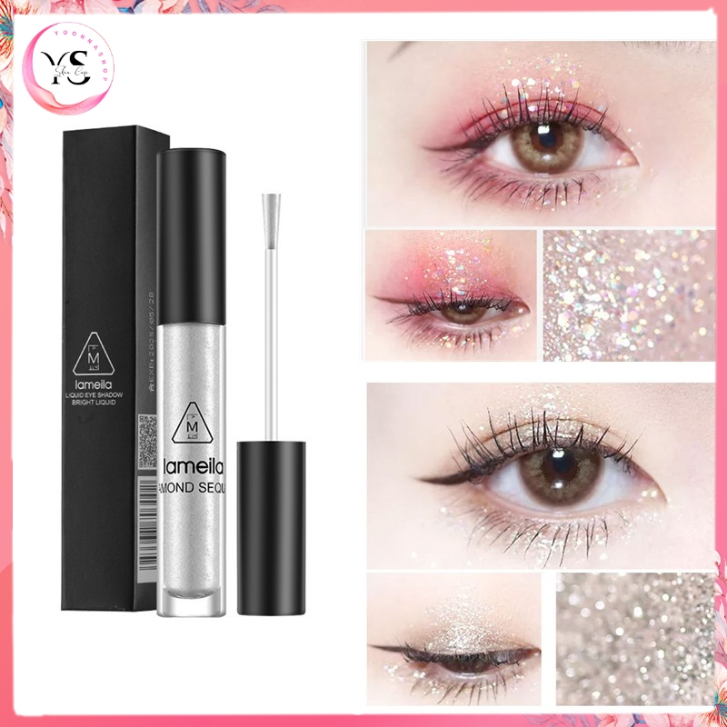 Nhũ Mắt Kim Tuyến Lameila Lấp Lánh Bền Màu Lâu Trôi Trang Điểm Mắt Tăng Độ Quyến Rũ A243