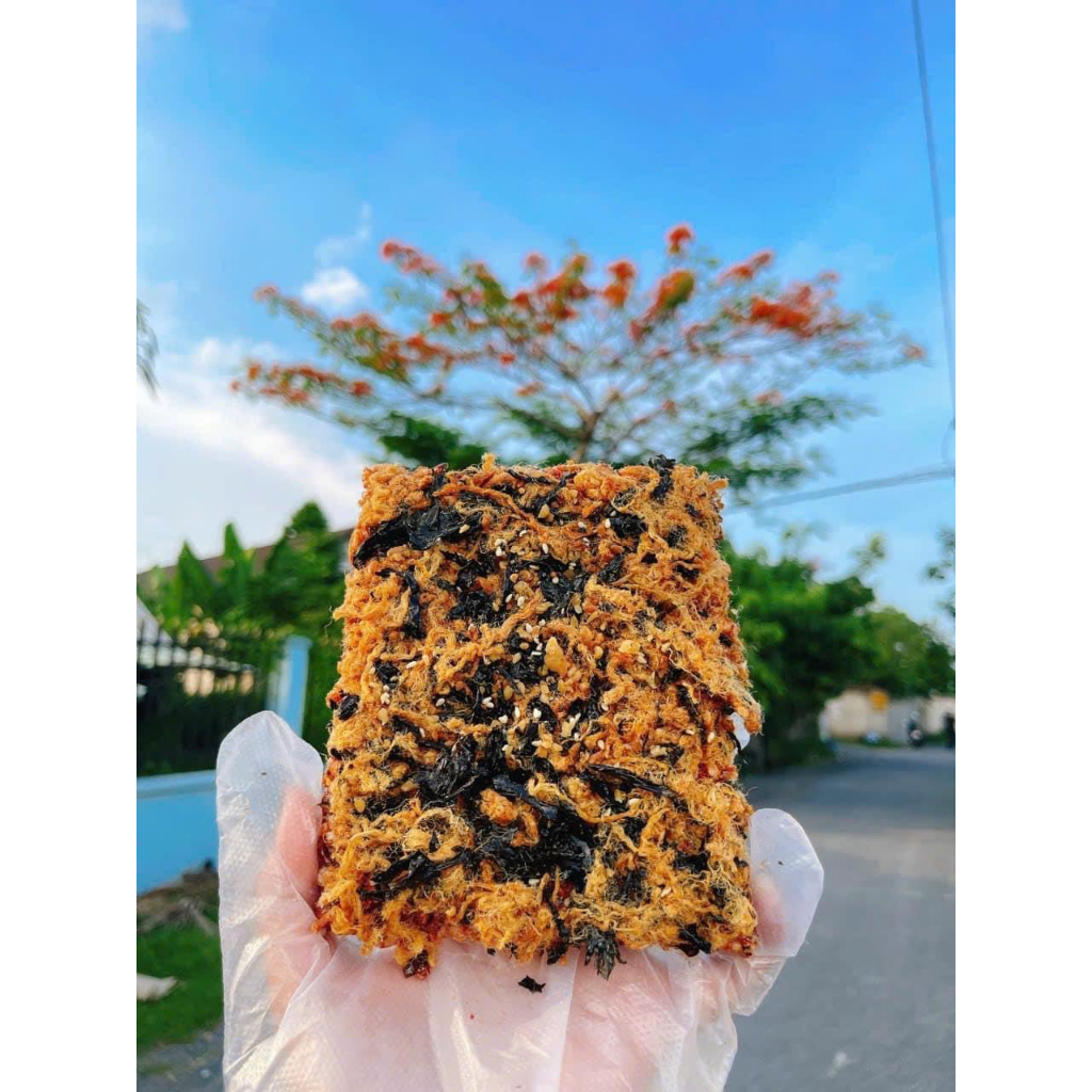 Cơm cháy gạo lứt rong biển Sông Vàm Rice giòn thơm, gói 100 gram ...