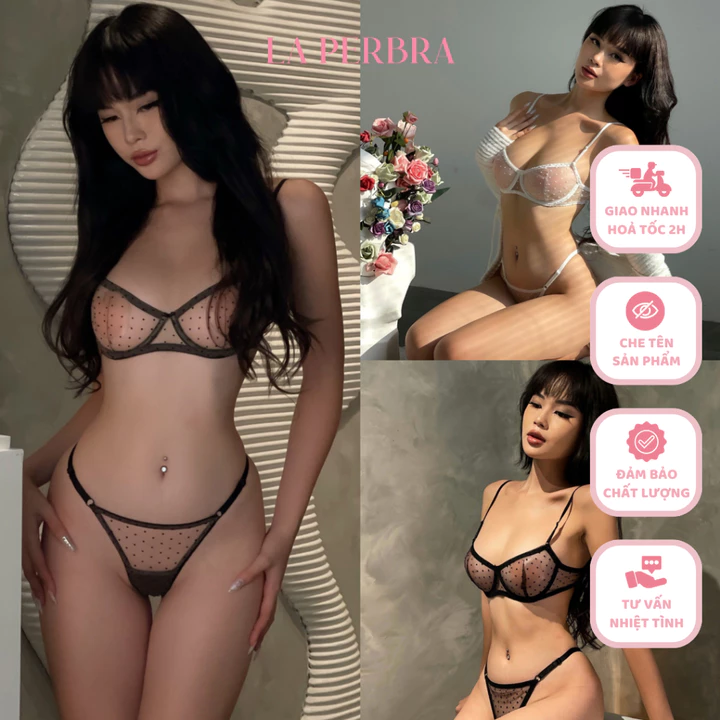 Women's Lace Bralette Sexy PERBRA Lingerie – 2