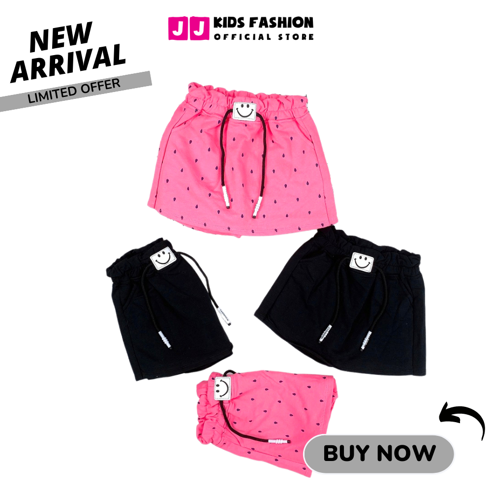 Chân váy chữ A cotton cho bé gái năng động, thời trang size đại - JJ Kids