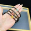 Trầm hương sánh chìm vòng tay/chuỗi tràng hạt 6li 108 hạt mix charm đá thạch anh, đẹp, thơm và phong cách.