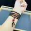 Trầm hương sánh chìm vòng tay/chuỗi tràng hạt 6li 108 hạt mix charm đá thạch anh, đẹp, thơm và phong cách.