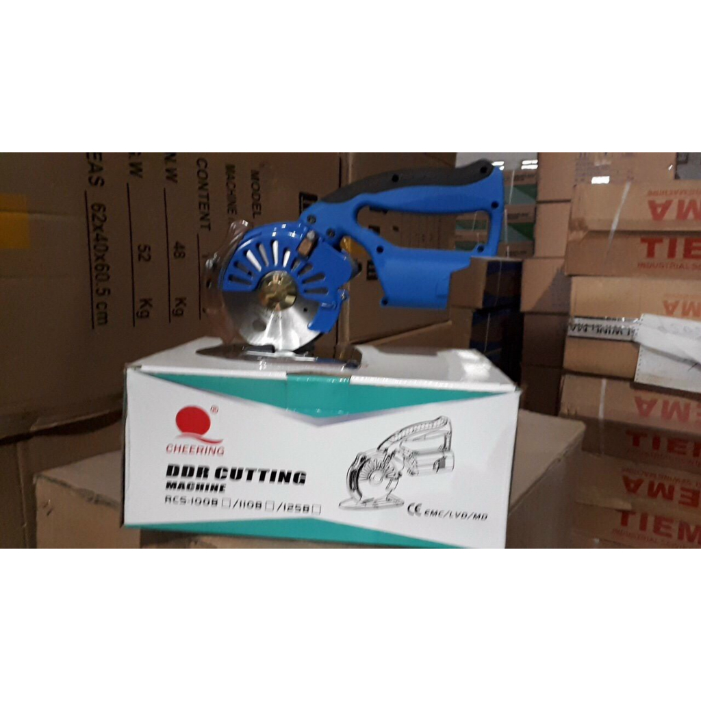 Máy cắt vải tiết kiệm điện Cheering pin sạc RSC-110,125⚡ CAO CẤP💥 CHÍNH HÃNG 💥chạy bằng pin thiết kế gọn nhỏ gọn