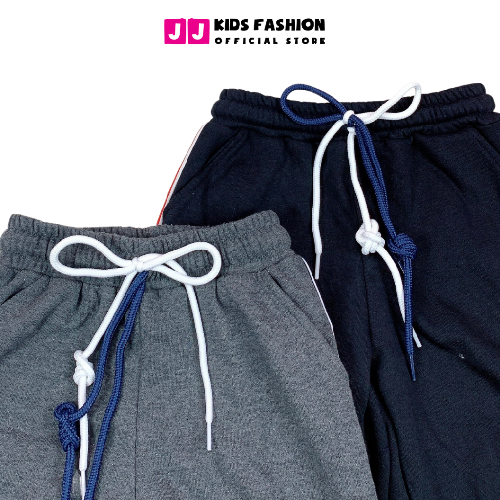 Quần Jogger Bé Trai, Bé Gái Thun Dài Bo Ống – Phong Cách Hip Hop Năng Động | JJ Kids Fashion
