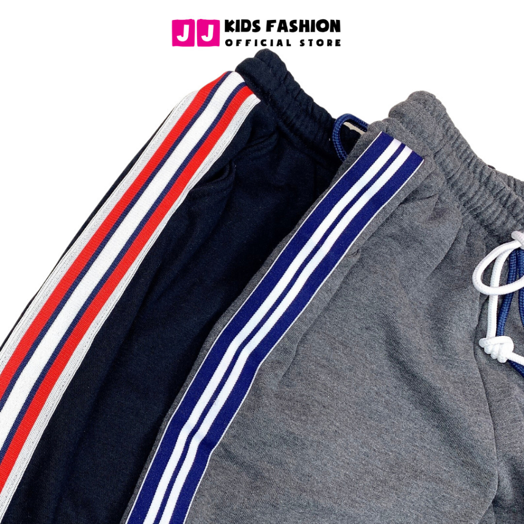 Quần Jogger Bé Trai, Bé Gái Thun Dài Bo Ống – Phong Cách Hip Hop Năng Động | JJ Kids Fashion