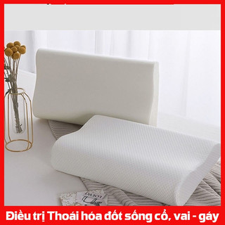 GỐI CAO SU NON 100% CAO CẤP [HÀNG CHUẨN] - Gối cao su non lượn sóng - Chính hãng Sài Gòn Fom kt 30X50X8X10CM