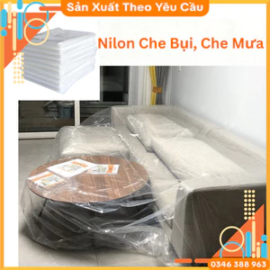 Nilon Cỡ Lớn Che Bụi Đa Năng, Làm Thảm Picnic, Che Phủ, Ngăn Bụi, Bảo Vệ Nội Thất, Che Sơn
