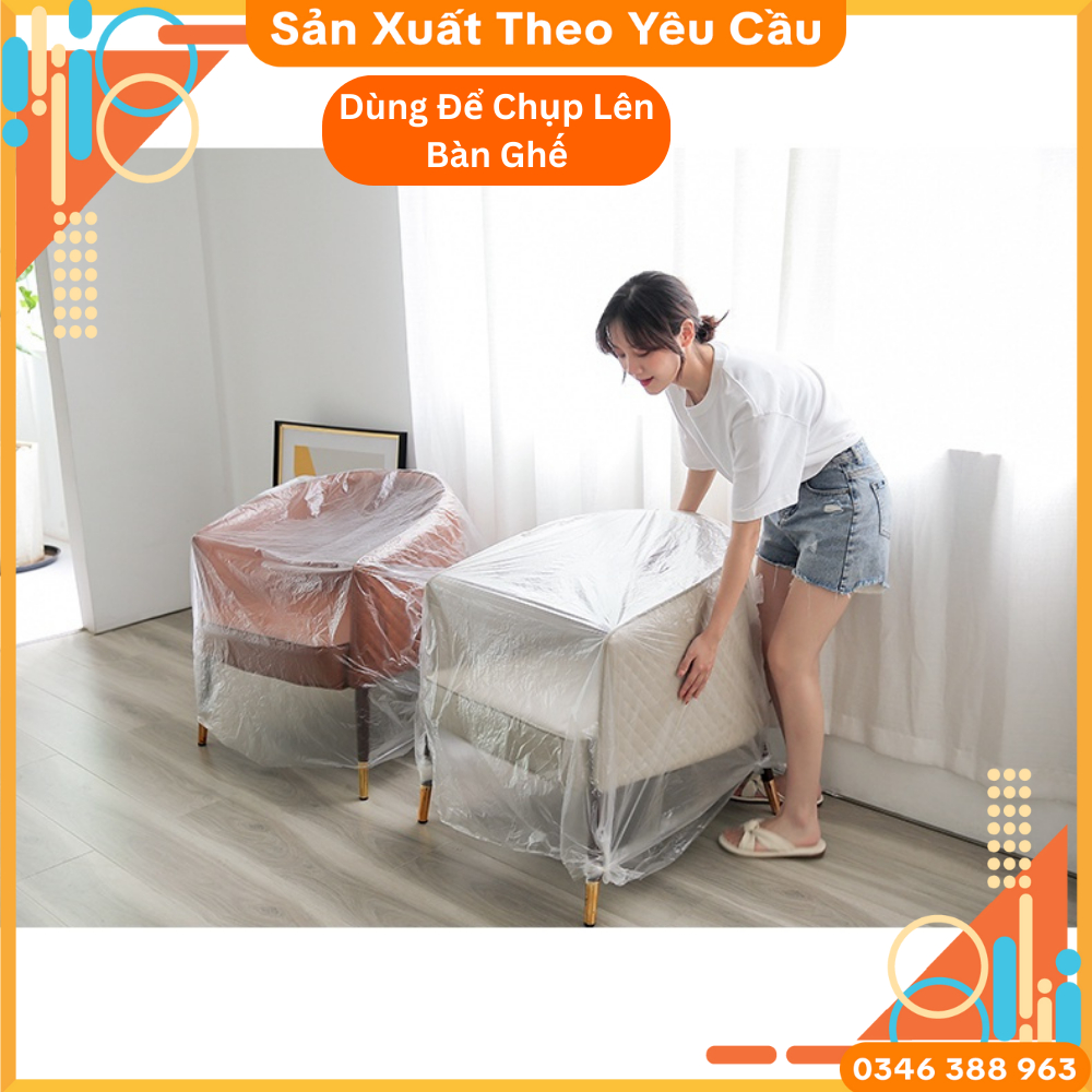 (Khổ Rộng  4M, 3M, 2M, 1,6M ) Nilon Cỡ Lớn Che Bụi Đa Năng, Làm Thảm Picnic, Che Phủ, Ngăn Bụi, Bảo Vệ Nội Thất, Che Sơn