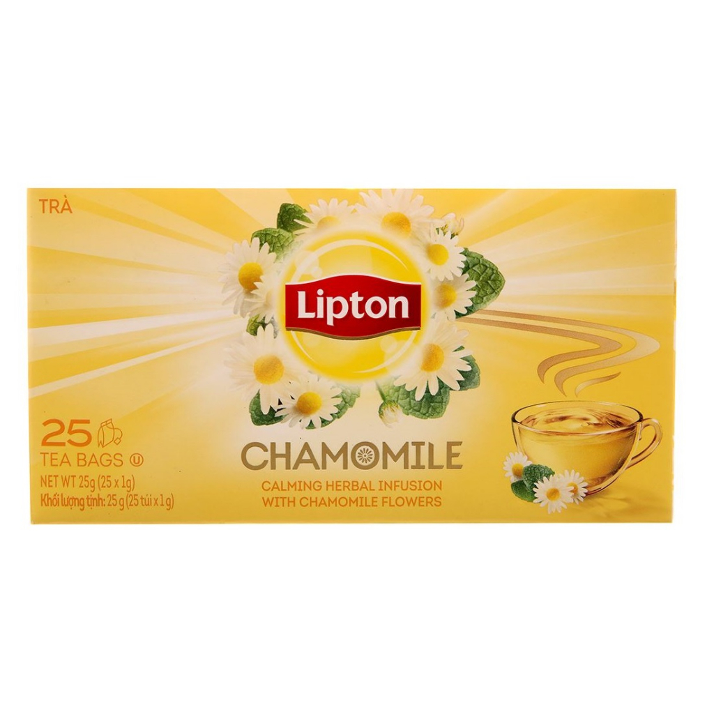 Trà Túi Lọc Lipton Hoa Cúc Helium Chamomile Và Các Loại Trà Khác (Hộp ...