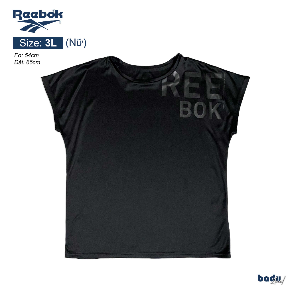 Áo thun tanktop nữ Reebok 2hand size 3L | Màu đen | Shopee Việt Nam