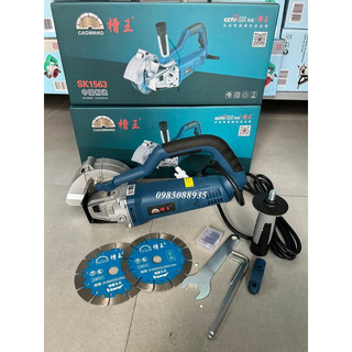Máy cắt rãnh tường Caowang 2 lưỡi 156mm 1563 SK1563 chính hãng bảo hành 1 năm công suất 3000W