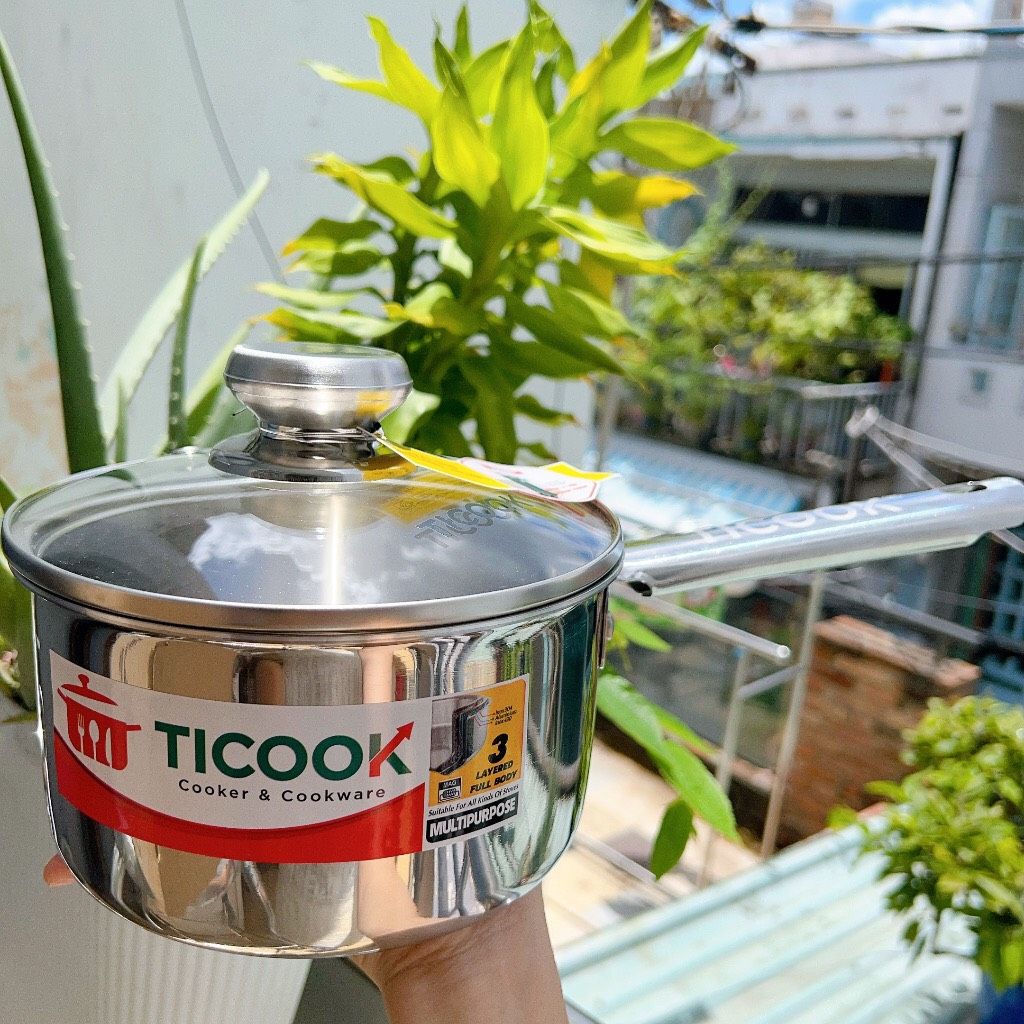 Nồi - Quánh 3 đáy TICOOk 16cm - nồi - quánh