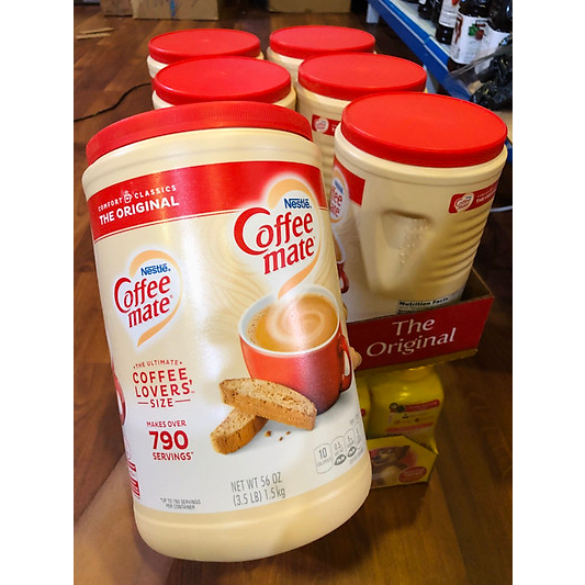 BỘT KEM PHA CÀ PHÊ NESTLE COFFEE MATE ORIGINAL 1.5KG MỸ