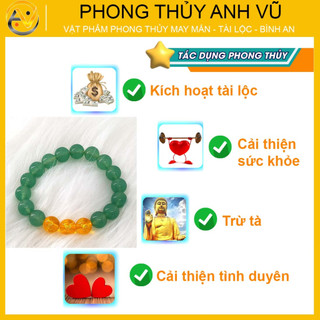 Vòng tam hợp quý nhân tỵ dậu sửu chất liệu mã não - size 8 10ly - có khai quang may mắn tài lộc