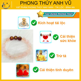 Vòng tay 12 con giáp chất liệu mã não tự nhiên - tam hợp tỵ dậu sửu cho nữ - may mắn tài lộc