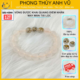 Vòng tay phong thủy mệnh thủy tỵ dậu sửu - chất liệu mã não tự nhiên - size 8 10ly cho nữ may mắn
