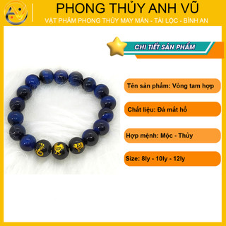 Vòng đeo tay phong thủy tỵ dậu sửu đã khai quang - Vòng tam hợp quý nhân quý thần may mắn tài lộc