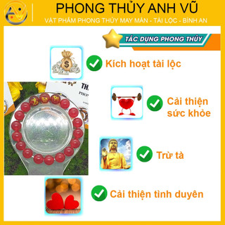 Vòng tay phong thủy tam hợp tỵ dậu sửu - Vòng phong thủy cho người mệnh hỏa may mắn tài lộc