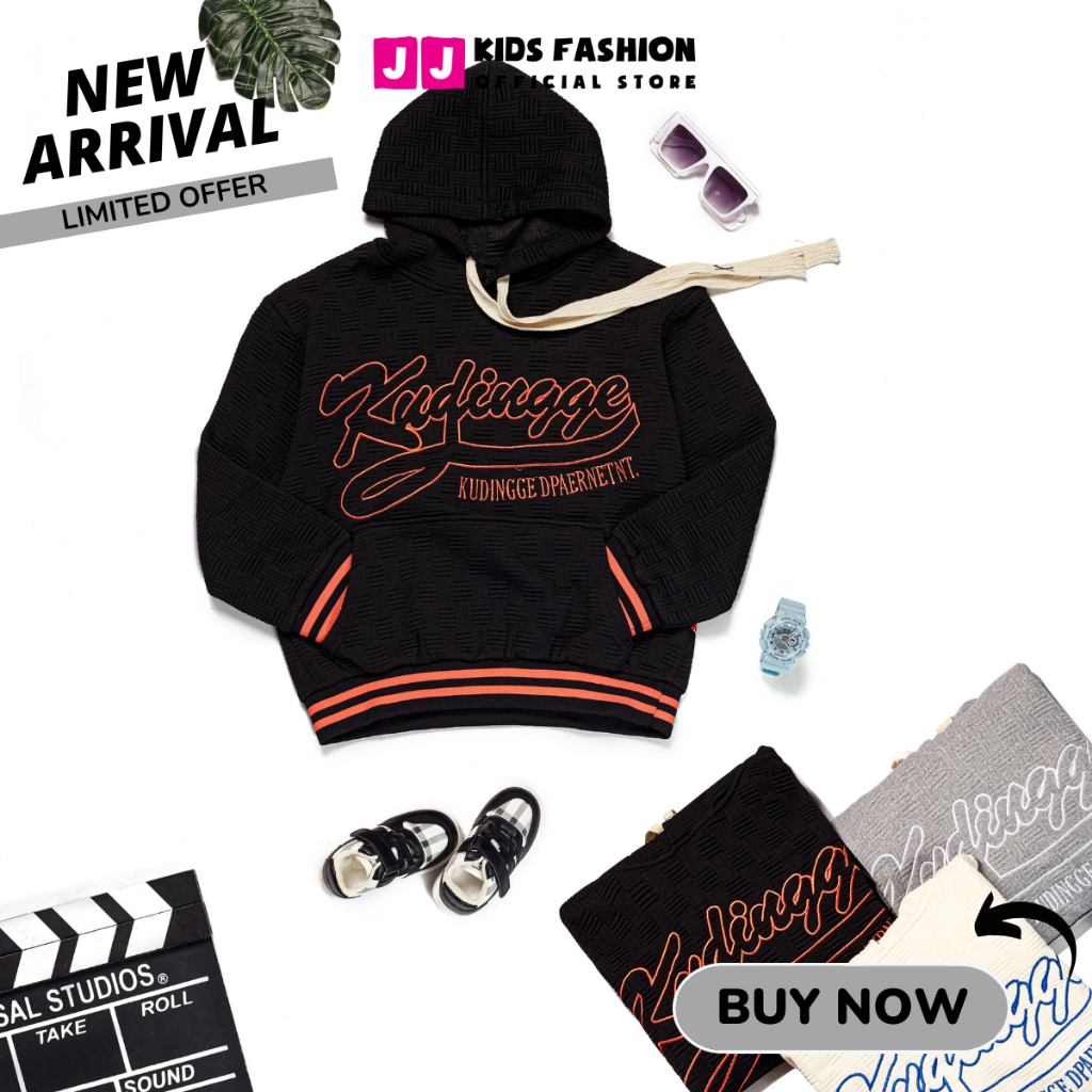 Khoác Hodie Unisex, Áo Hoddie bé trai, bé gái có nón thời trang size đại 30 - 60kg - JJ Kids