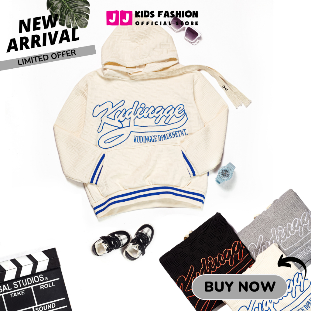 Khoác Hodie Unisex, Áo Hoddie bé trai, bé gái có nón thời trang size đại 30 - 60kg - JJ Kids