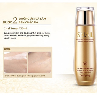 Bộ dưỡng ẩm da snail giúp da căng mịn và mềm mạI cảI thiện làn da khô nhanh chóng