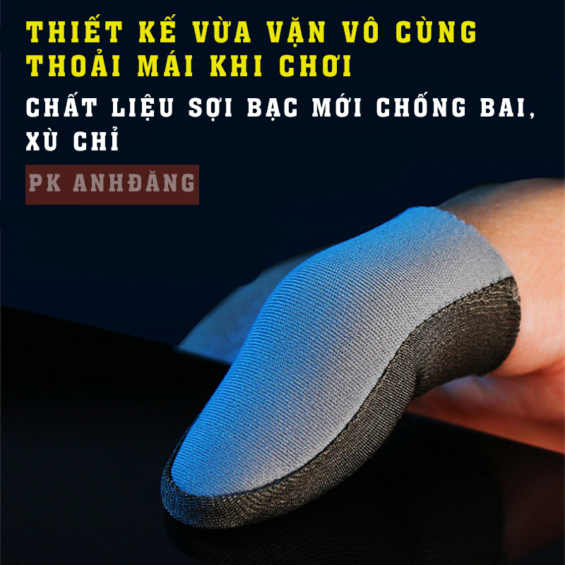 Bao Tay Chơi Game, Găng Tay Chơi Game Chống Mồ Hôi Bear1 Sợi Bạc Siêu Nhạy