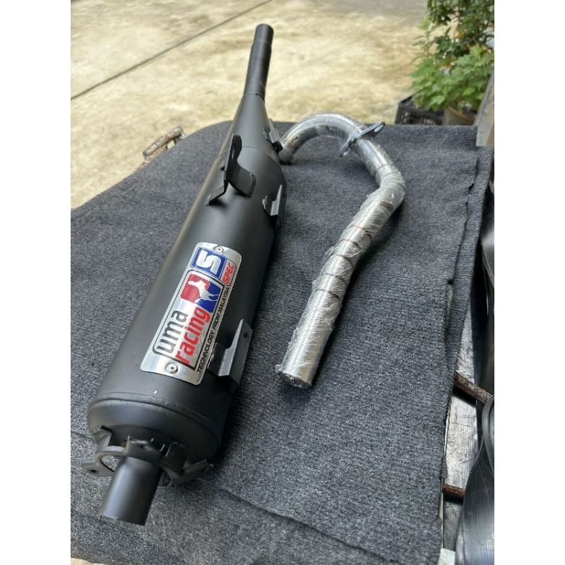 Pô UMA Exciter 150 1.1 Móc PXl họng 32 kèm cổ INOX tíc sâu | Shopee ...