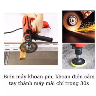 ❤️FREESHIP❤️ Bộ chuyển đổi máy khoan thành máy cắt, máy cưa - máy mài - đầu chuyển đổi máy khoan
