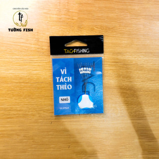 Vỉ hạt tách thẻo đôi câu đài - tường fish shop