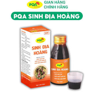 PQA Sinh Địa Hoàng - chảy máu cam, xuất huyết dưới da, chảy máu chân răng. Hộp 125 ml