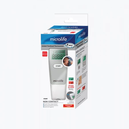 Nhiệt kế điện tử hồng ngoại Microlife FR1MF1, dùng đo nhiệt độ cơ thế, đo nước, đo vật thể