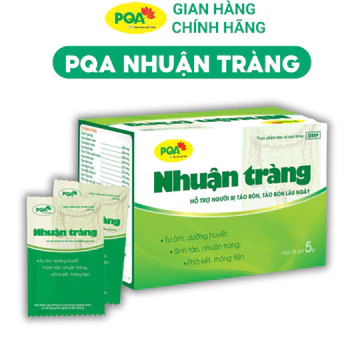 PQA Nhuận Tràng Cốm - Hỗ Trợ Giảm Táo Bón, Giúp Nhuận Tràng Cho Người Bị Táo Bón. Hộp 25 gói.